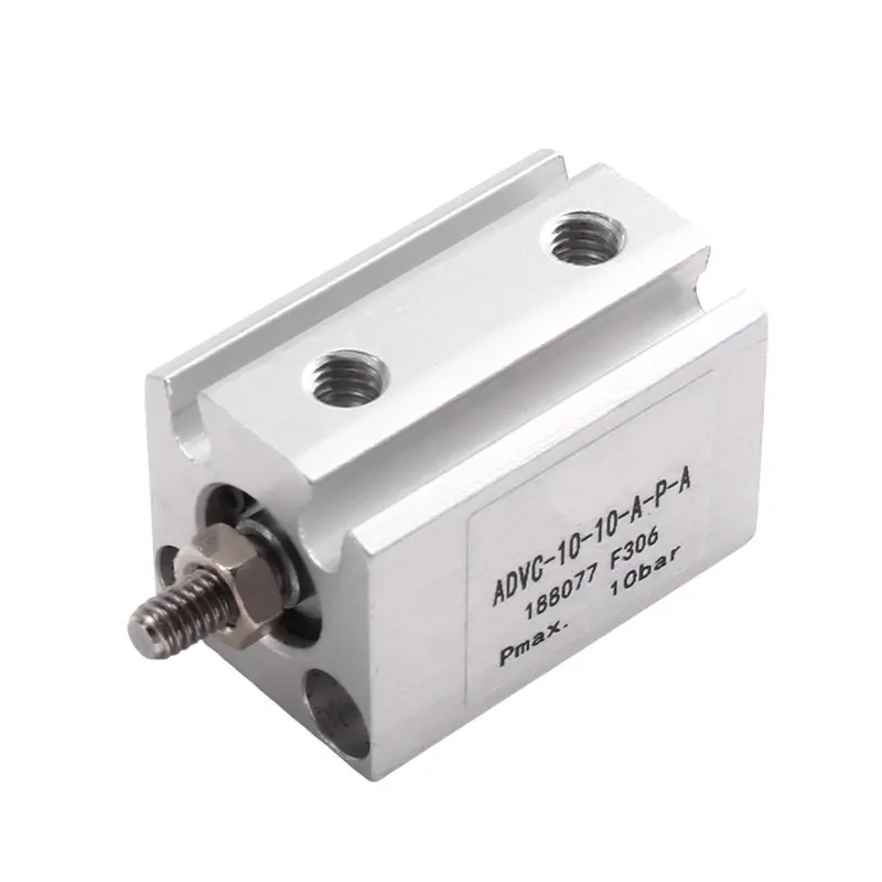 B48A For Automation Equipment Parts ADVC-10-10-A-P-A Compact Pneumatic Cylinder Short Stroke Air Cylinder