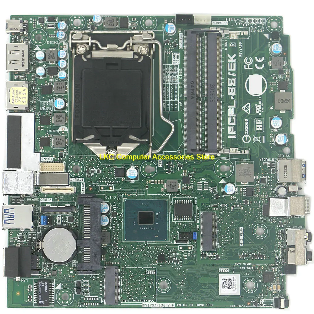 

New For Dell OptiPlex 7070 MFF Micro Desktop Motherboard CN-06XMFM 06XMFM 6XMFM IPCFL-BS/EK Mainboard 100% Tested