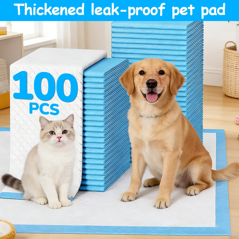 Tapis de toilette jetables extra épais et anti-fuites pour chiens, pour usage intérieur - Plusieurs tailles disponibles