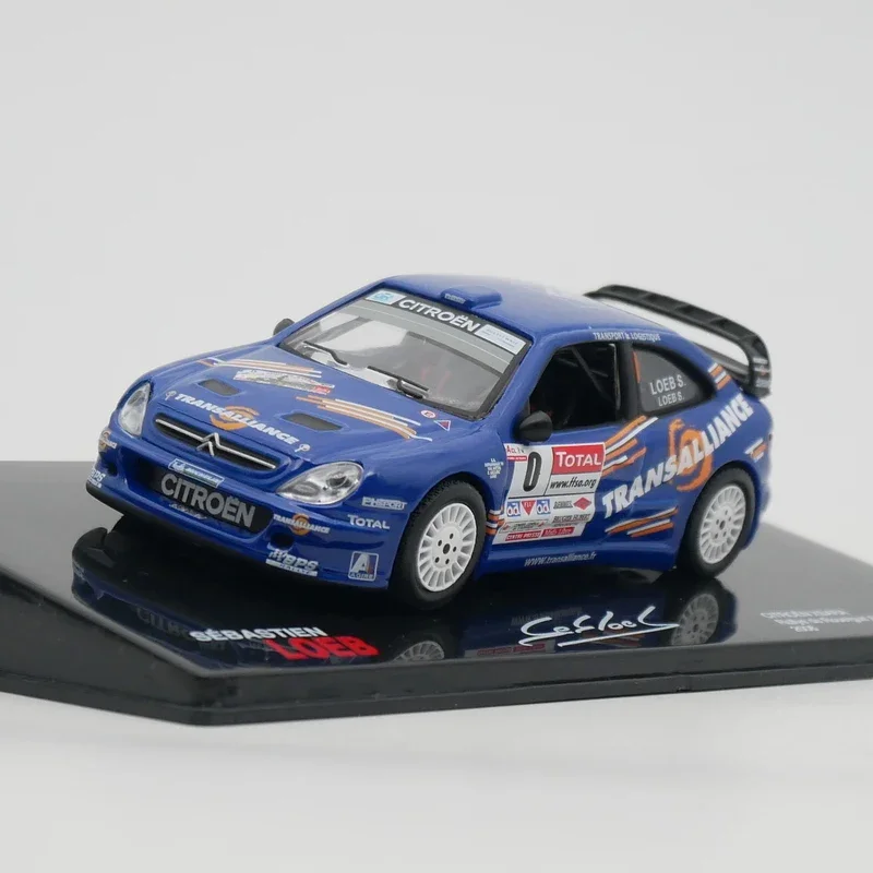 

Diecast IXO 1:43 Scale Citroen Xsara WRC 2006 Rally Alloy Car Model Collectible Toy Gift Souvenir Display Ornament