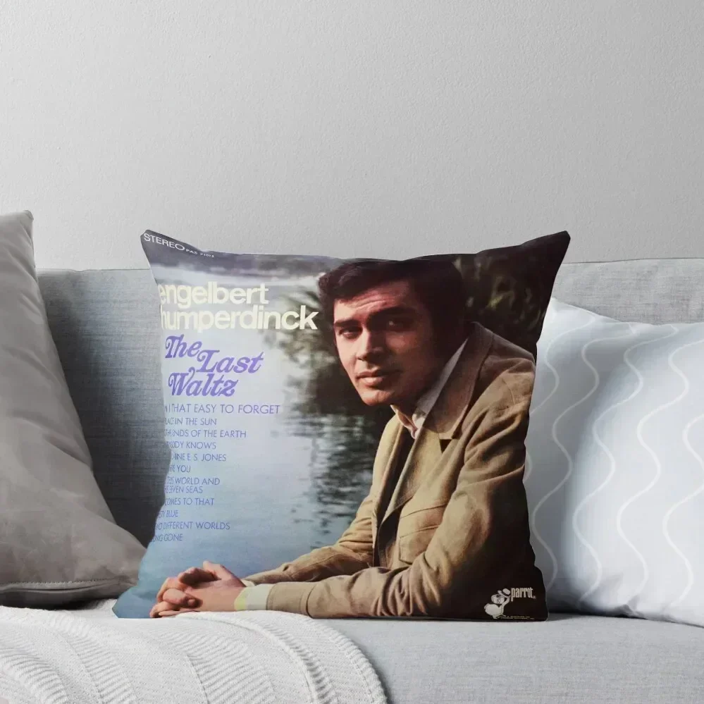 Engelbert Humperdinck the last waltz Throw Pillow autumn decoration Decorative Cover For Living Room pillow