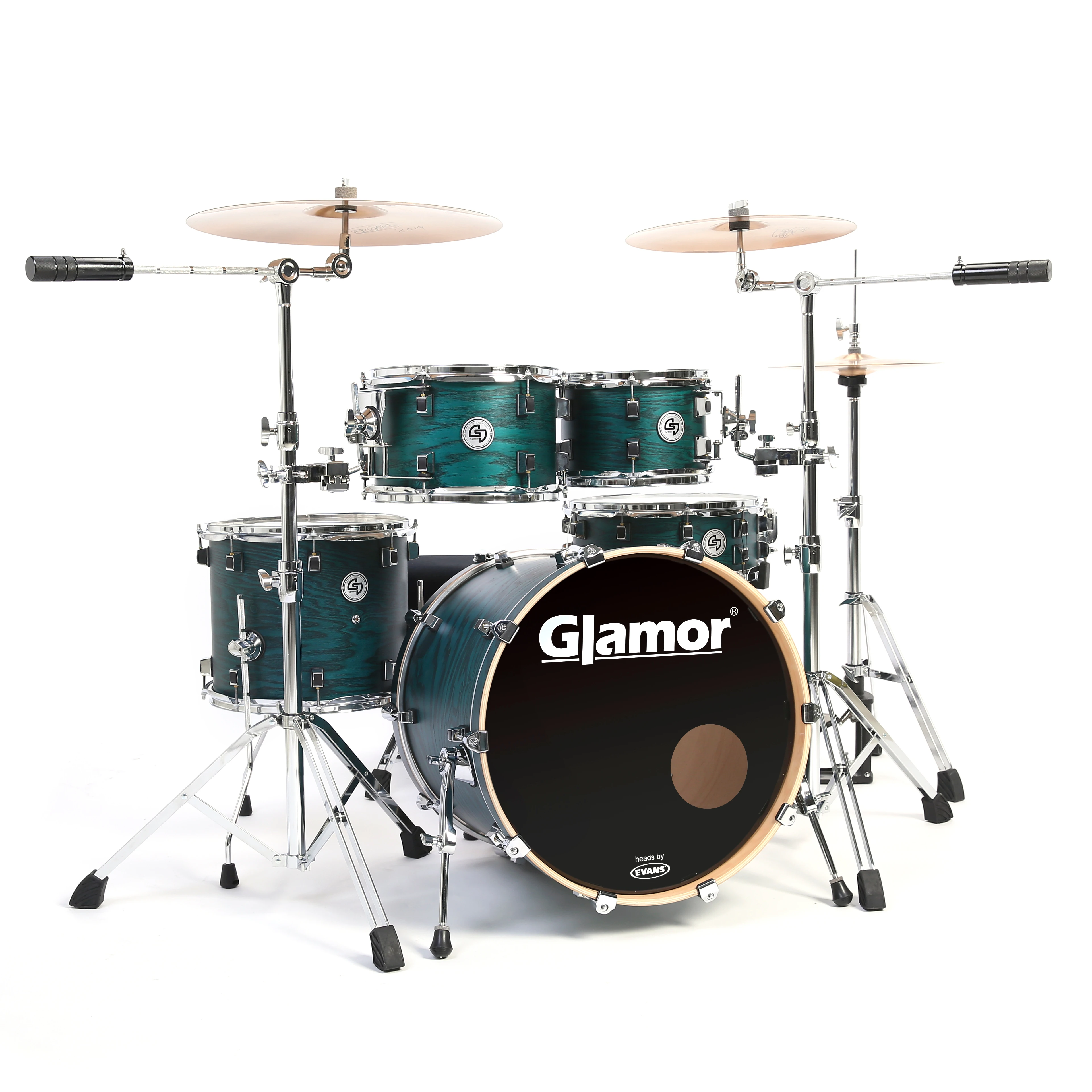 

Glamor Drum Musical Instrument K4 Knight Series Drum Kits Modern Professional Drum Sets