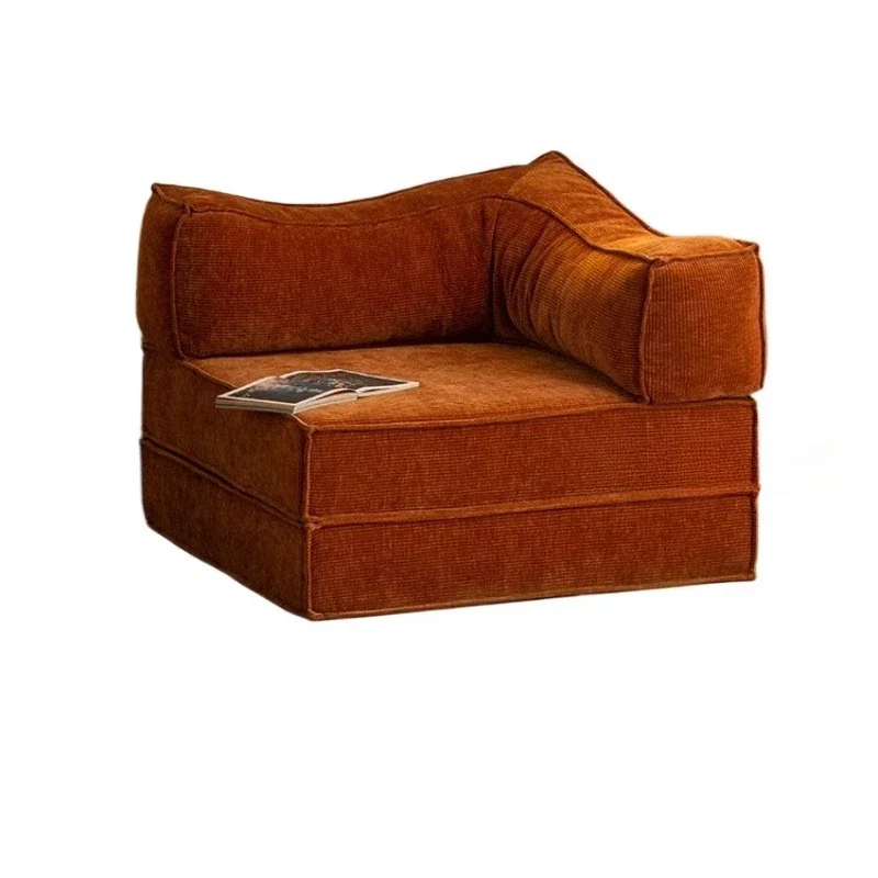 Teddy sofa bed antique living room module sofa sitting and lying dual-purpose bed retro sofa invisible bed