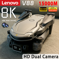 Lenovo V88 Drone 8K 5G GPS Professional HD Aerial Photography Remote Control Aircraft HD Dual Camera Quadcopter Toy UAV