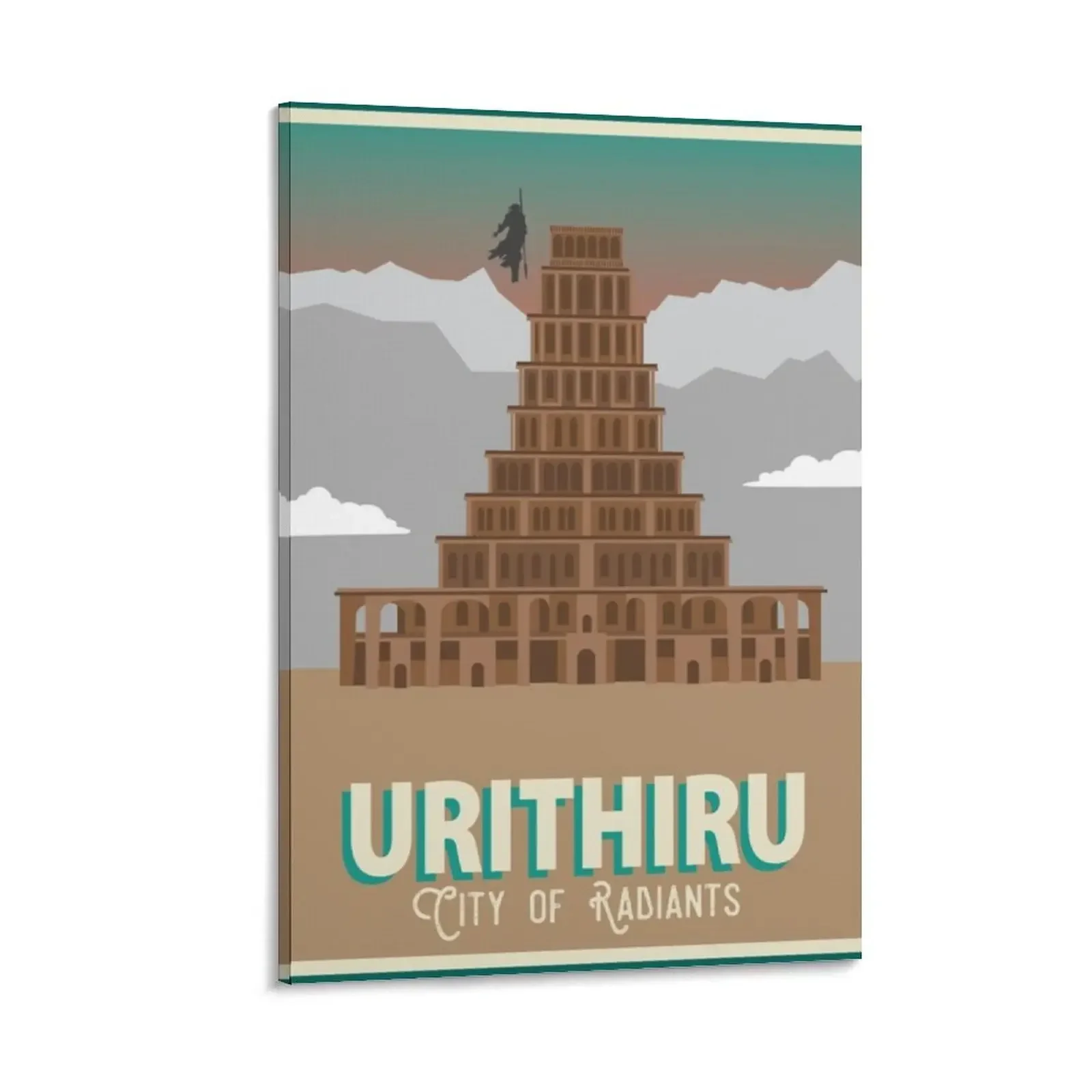 

Urithiru Travel Canvas Painting canvas wall decoration anime decoration home decor