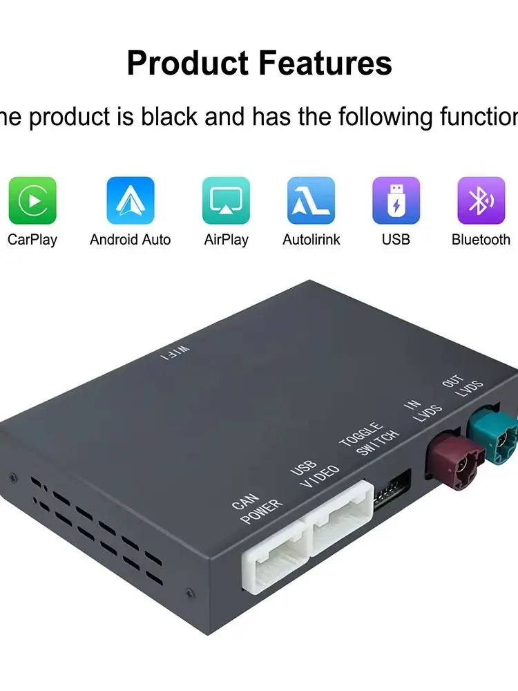 Kabelloses CarPlay Android Auto für BMW NBT CIC System 1 2 3 4 5 7 Serie X1 X3 X4 X5 F20 F21 F30 F31 F10 F48 F25 E84