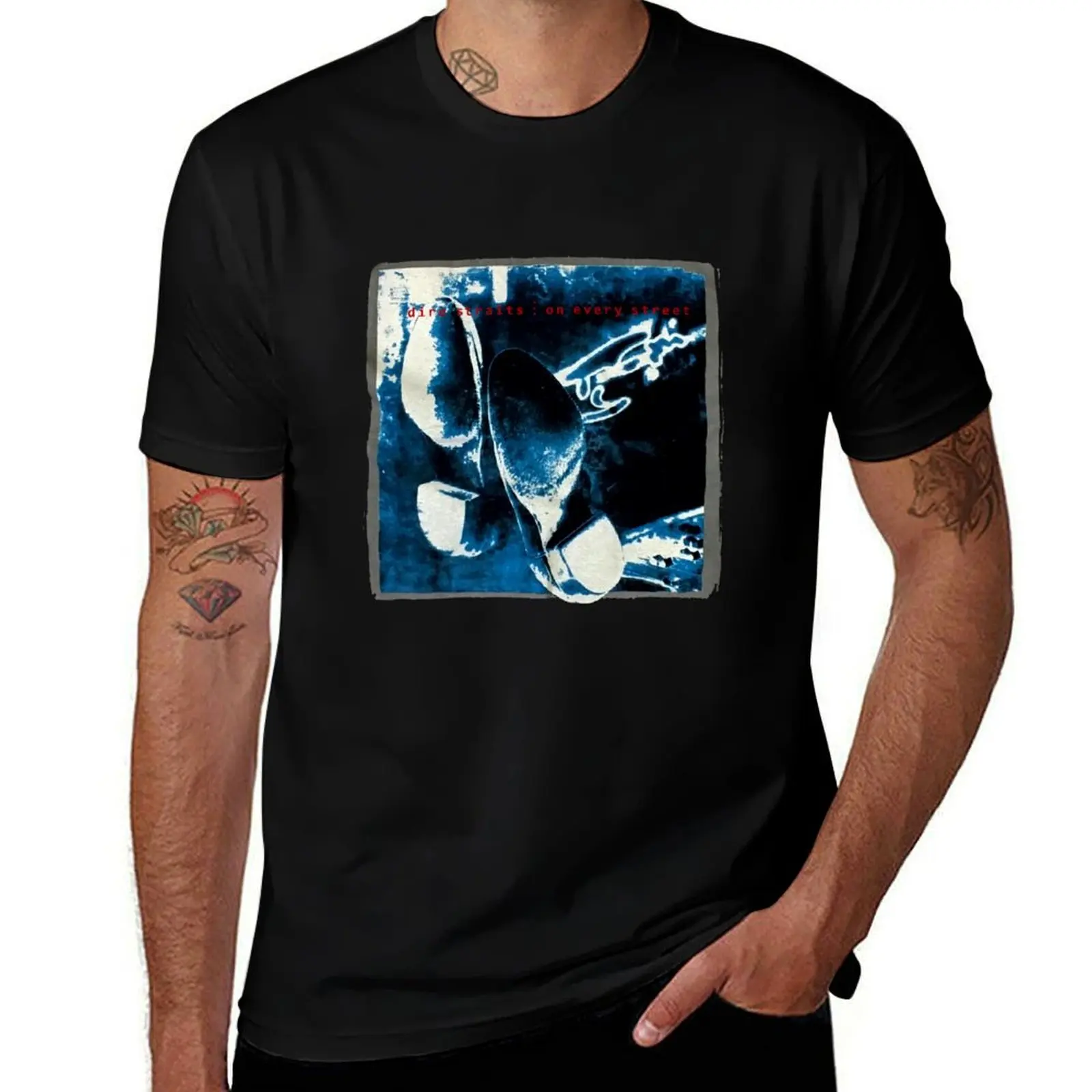 

Vintage 1992 Dire Straits On Every Street Tour T-Shirt clothes funny costumes mens graphic t-shirts funny