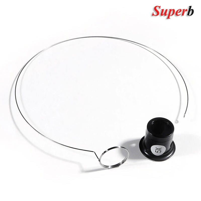 Alat Kaca Pembesar Jam Tangan Kaca Pembesar Lingkaran Pembesar Mata Alat Pembuat Jam 3X 5X 10X 15X 20X Alat Pembesar Perhiasan