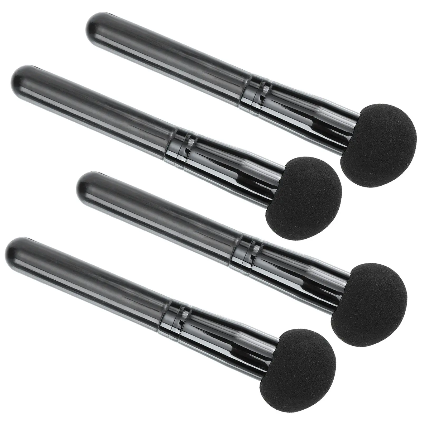 

4Pcs Makeup Puff Mushroom Blender Puff Brush Soft Flawless Foundation Concealer Highlighter Powder Cushion Pad