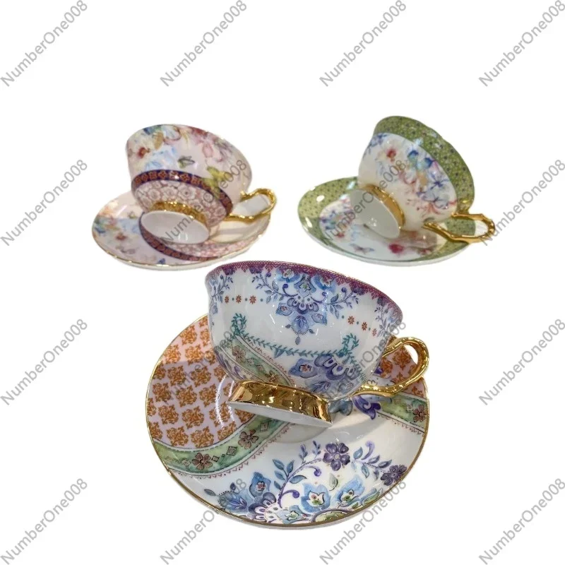High-style Coffee Cup and Saucer Set - 