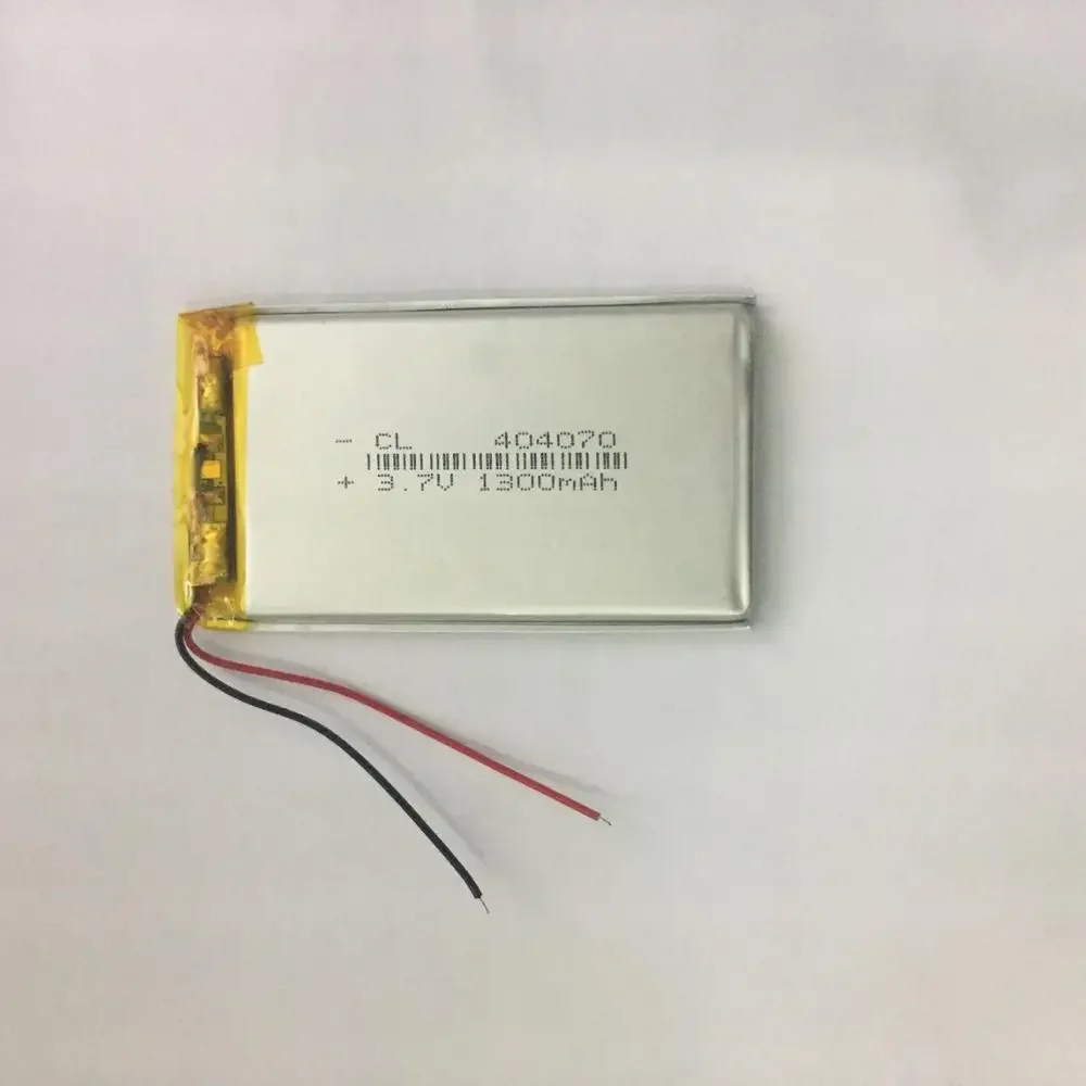 New Hot 3.7V polymer lithium battery 404070 044070 MP4 MP5 GPS toy battery Rechargeable Li-ion Cell Large Capacity Batteries