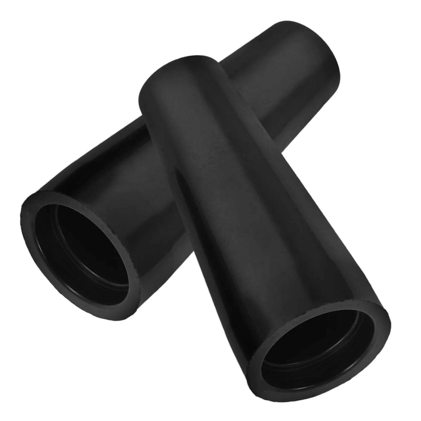 Kit de boquillas de soplete de soldadura, varilla conectora de repuesto de soldadura con protección de Gas, refrigeración de plástico negro conductor duradero, 2 uds.