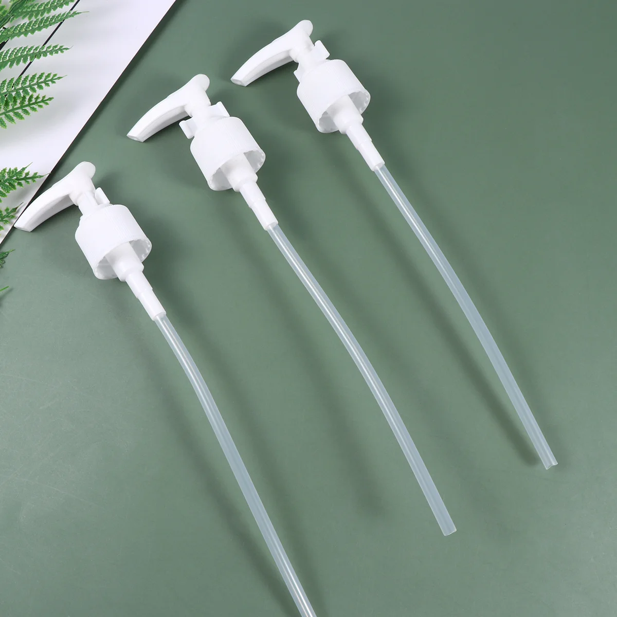 

6Pcs 24mm Bottle Press Pump Shampoo Dispensing Pump Head Bottle Press Head Replacements (White) Plastic Pump Head