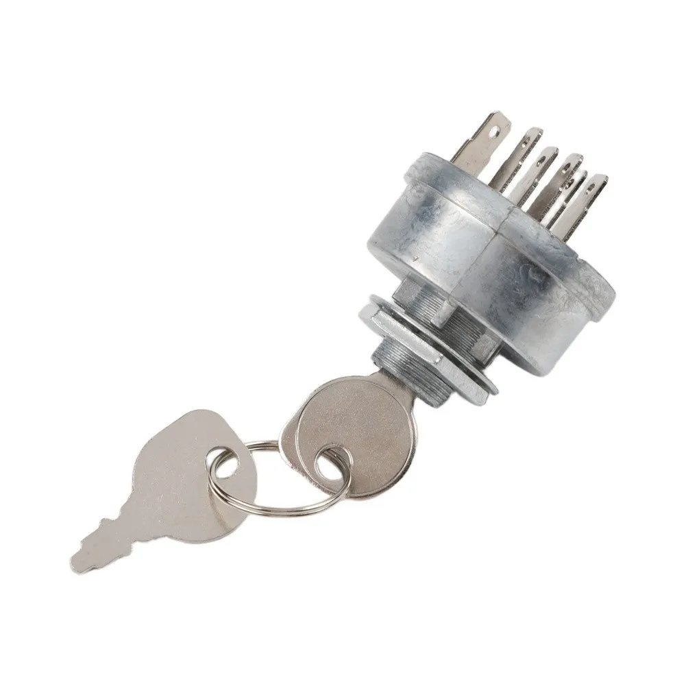 Twin Keyed Ignition Mechanism Suitable as a Replacement Part for the Following Grounds Master Tractors 171 323
