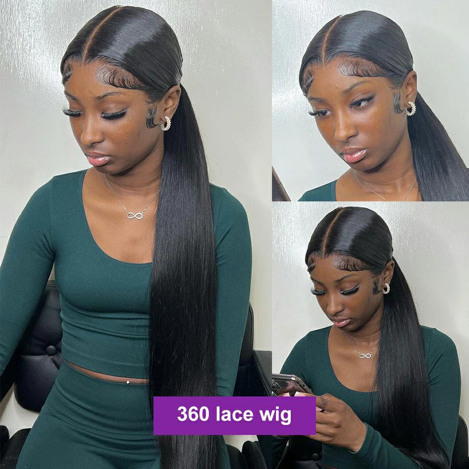 HD Lace Frontal Wigs 30 38 Inch Straight 13x6 13X4 Melt Skins Lace Front Human Hair Wigs 9X6 5x5 Pre Plucked Lace Glueless Wig