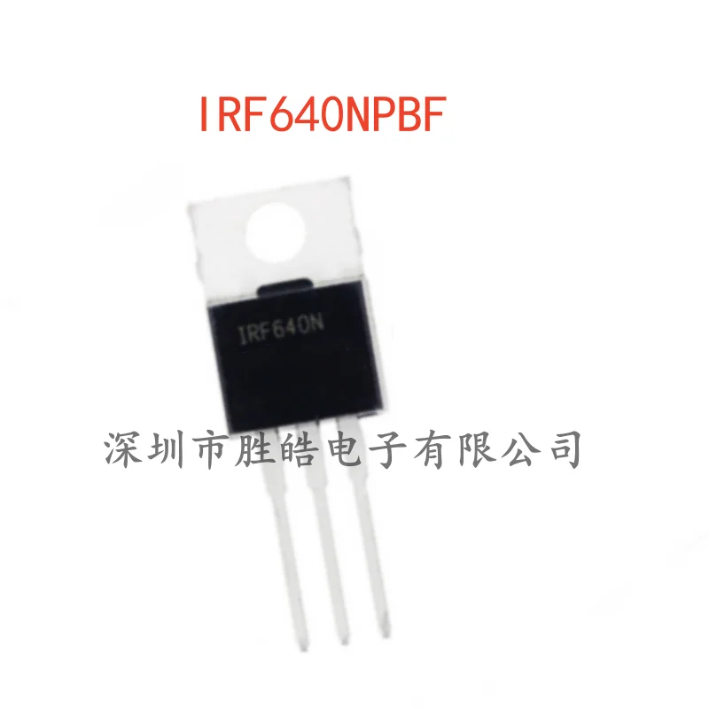 (10PCS)  NEW  IRF640NPBF  200V/18A   N-Channel   Field-Effect Transistor   Straight In   TO-220   IRF640NPBF  Integrated Circuit