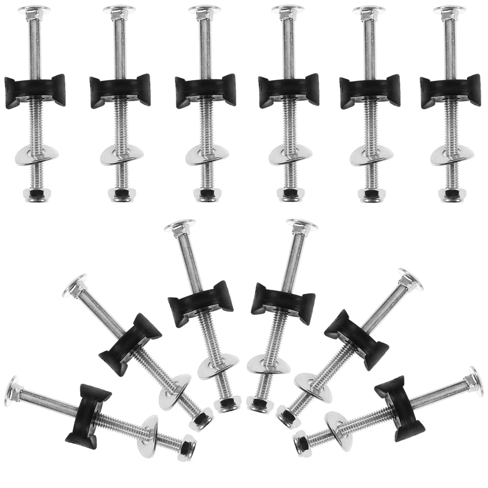 

12pcs Trampoline Fixing Screws Kids Toy Accessory Replacement Iron Metal Stable Resistant Durable Part