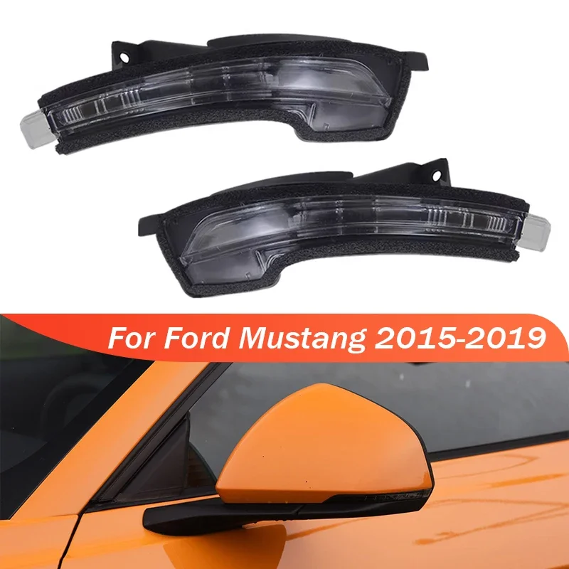 

For Ford Mustang 2015 2016 2017 2018 2019 Rearview Door Side Mirror Turn Signal Light Lamp FR3Z13B375A FR3Z-13B375-A