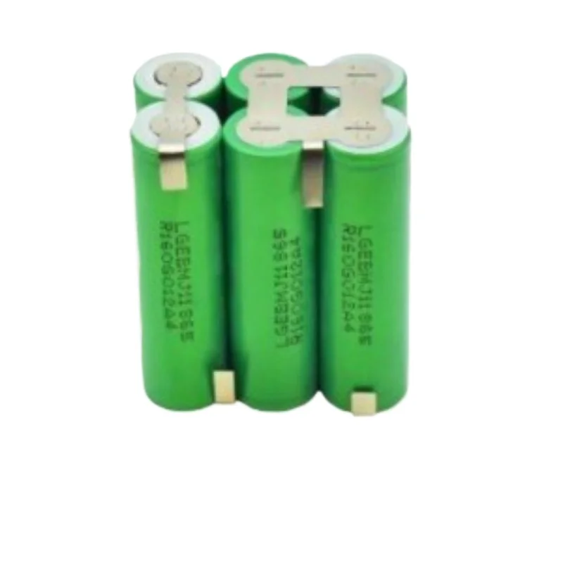 10.8V-12.6V-7000mAh General-purpose Screwdriver Welding Battery for Reliable Power Equipped with LG 18650 MJ1 Cells