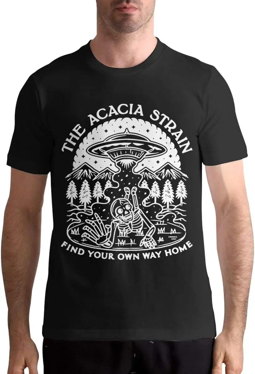 The Acacia Strain Shirt Men's Cotton T Shirt Fashion Casual Round Neck Anime Graphic T-shirts for Men Clothing Women Tees