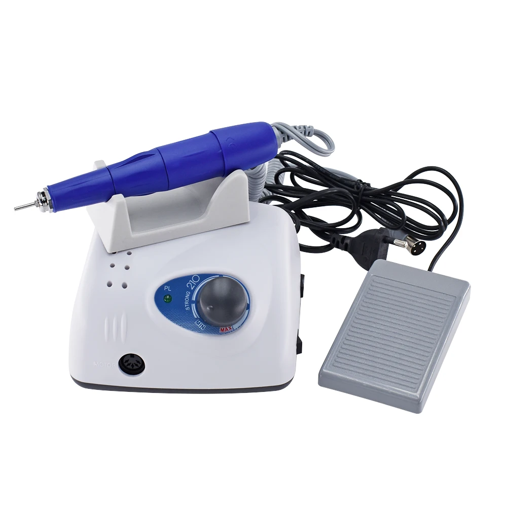 Den tal micromotoroo nail drill nail tl strong 210+105L high speed 35000rpm Handpiece manicure machine equipment set