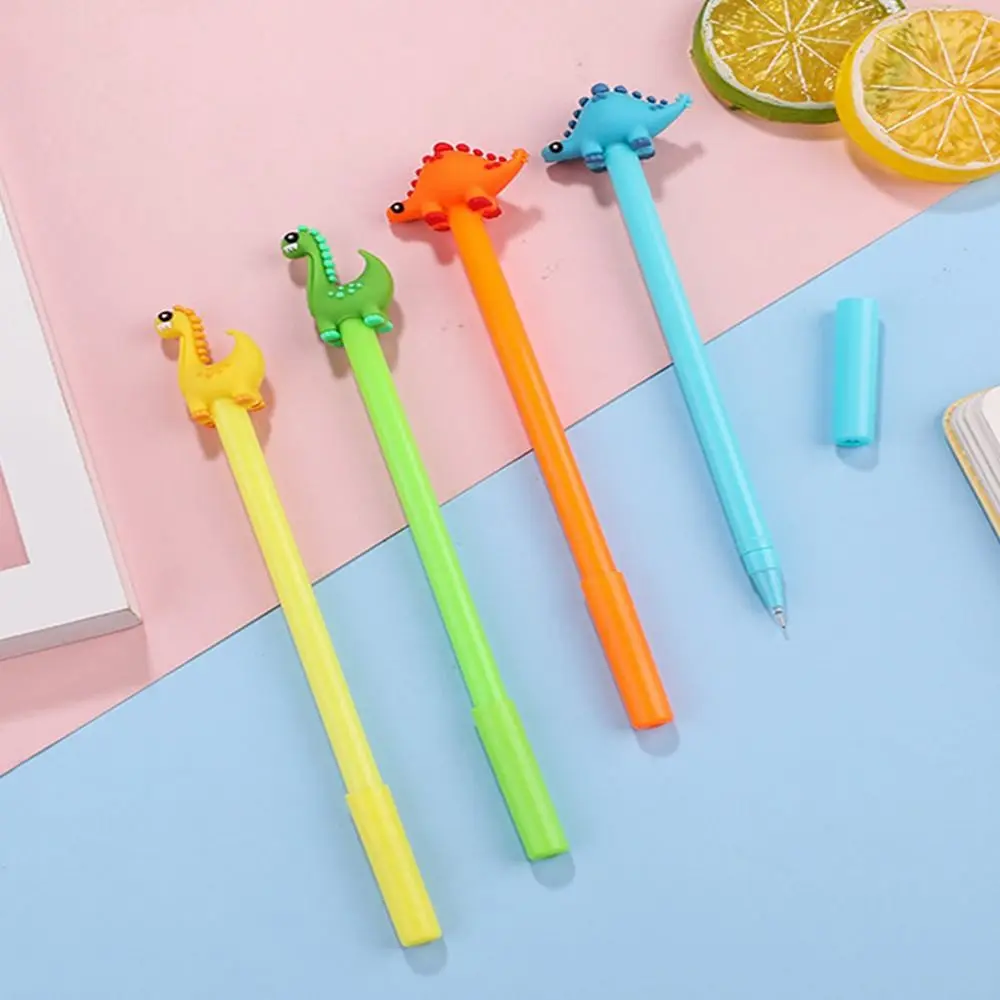 Kawaii Schüler kleiner Dinosaurier Schul büro liefert 0,5mm Gel stift neutraler Gel stift Studenten Briefpapier mit Schreibstift