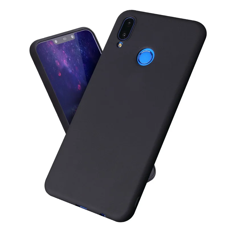 Matte Colorful Soft Silicone TPU Case For Huawei Nova 2i 2 Plus Nova 3 3i 3e Huawei P smart 2019 P10 P20 lite P30 Pro Cover case