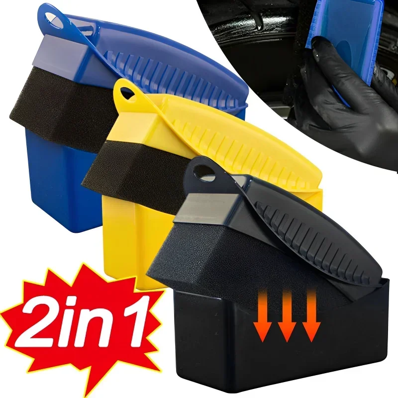 

Губка для полировки автомобильных колес, щетка-аппликатор с крышкой из АБС-пластика для мытья и очистки шин, контурная повязка, детали и аксессуары