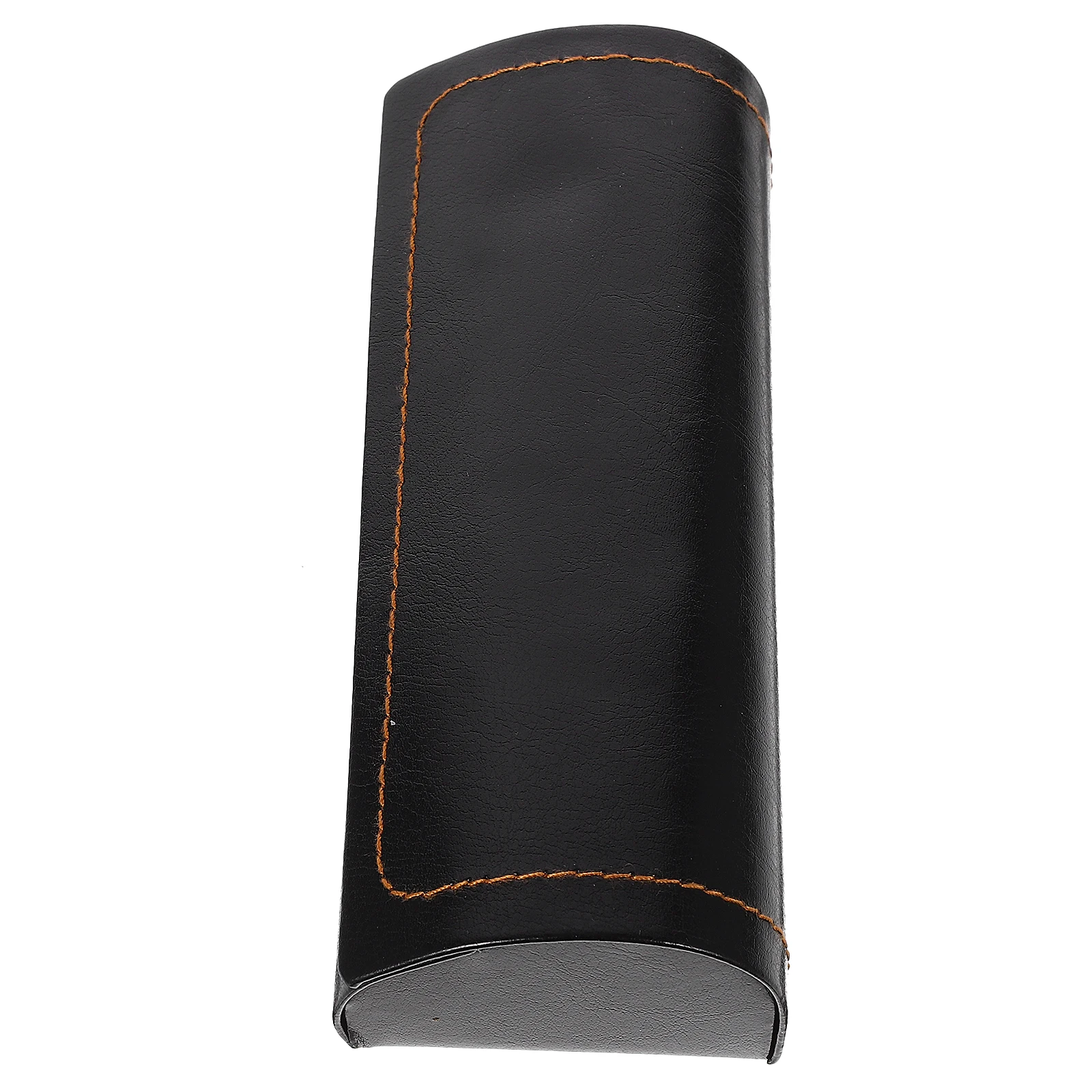 

1pc Eyeglasses Case Durable Protective Box For Sunglasses Compact Travel Storage Brown Small Size Pocket Friendly Gift