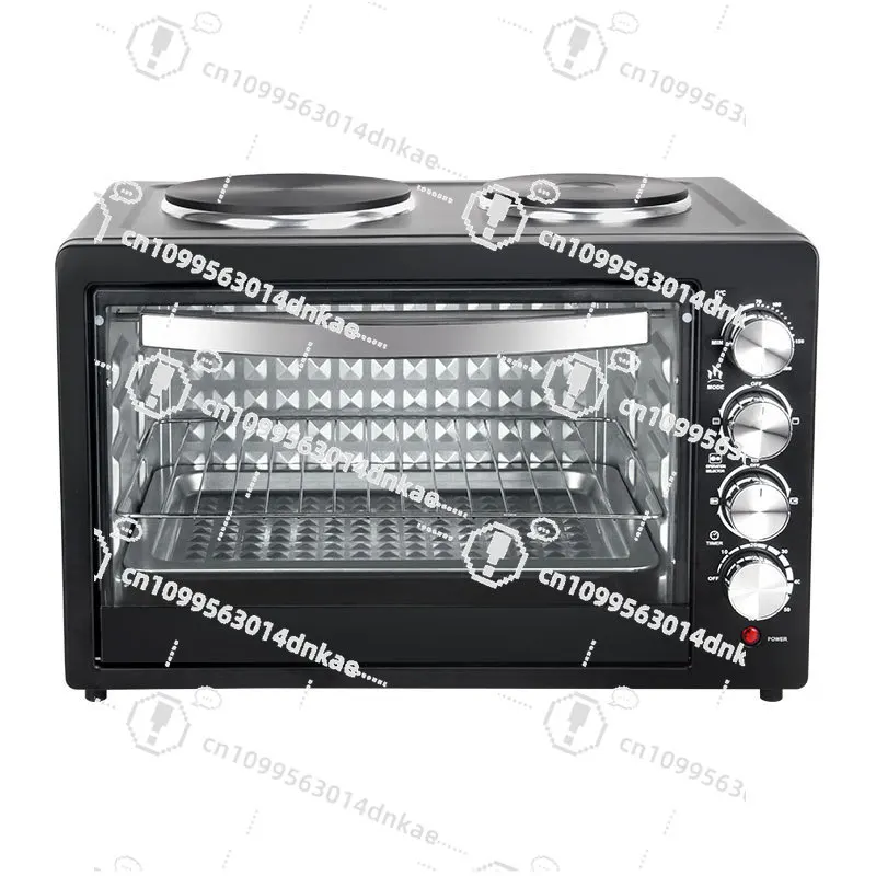 Cross-border Double Burner 48L Electric Oven Household Multi-functional Baking New Oven Wholesale Electric Oven Foreign