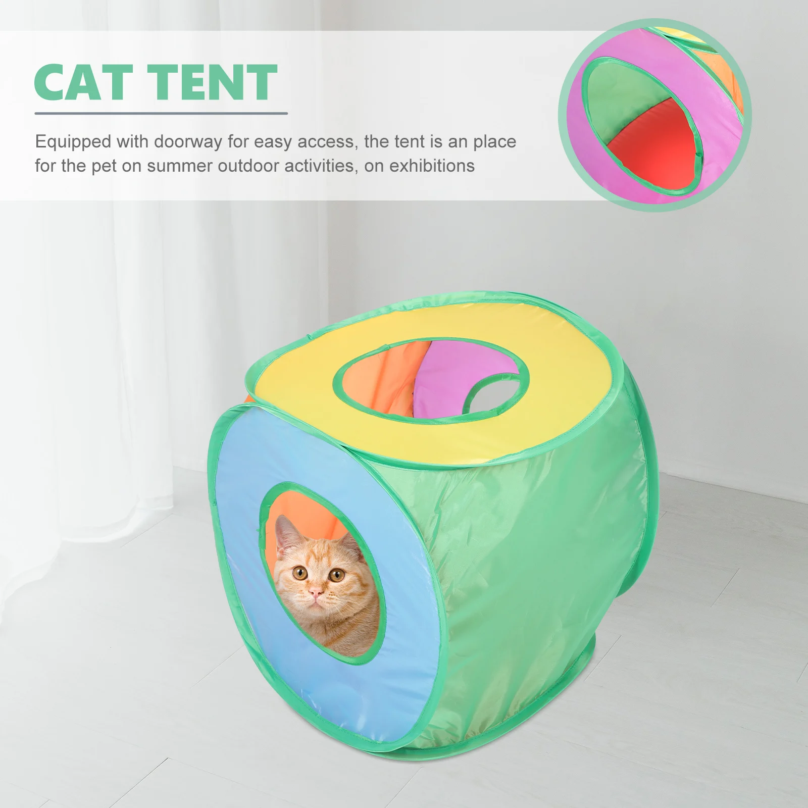 Dobrável para gatos cães ao ar livre abrigo de sol casa fácil transportar armazenamento gato cão filhote de cachorro tenda grande capacidade leve animal de estimação