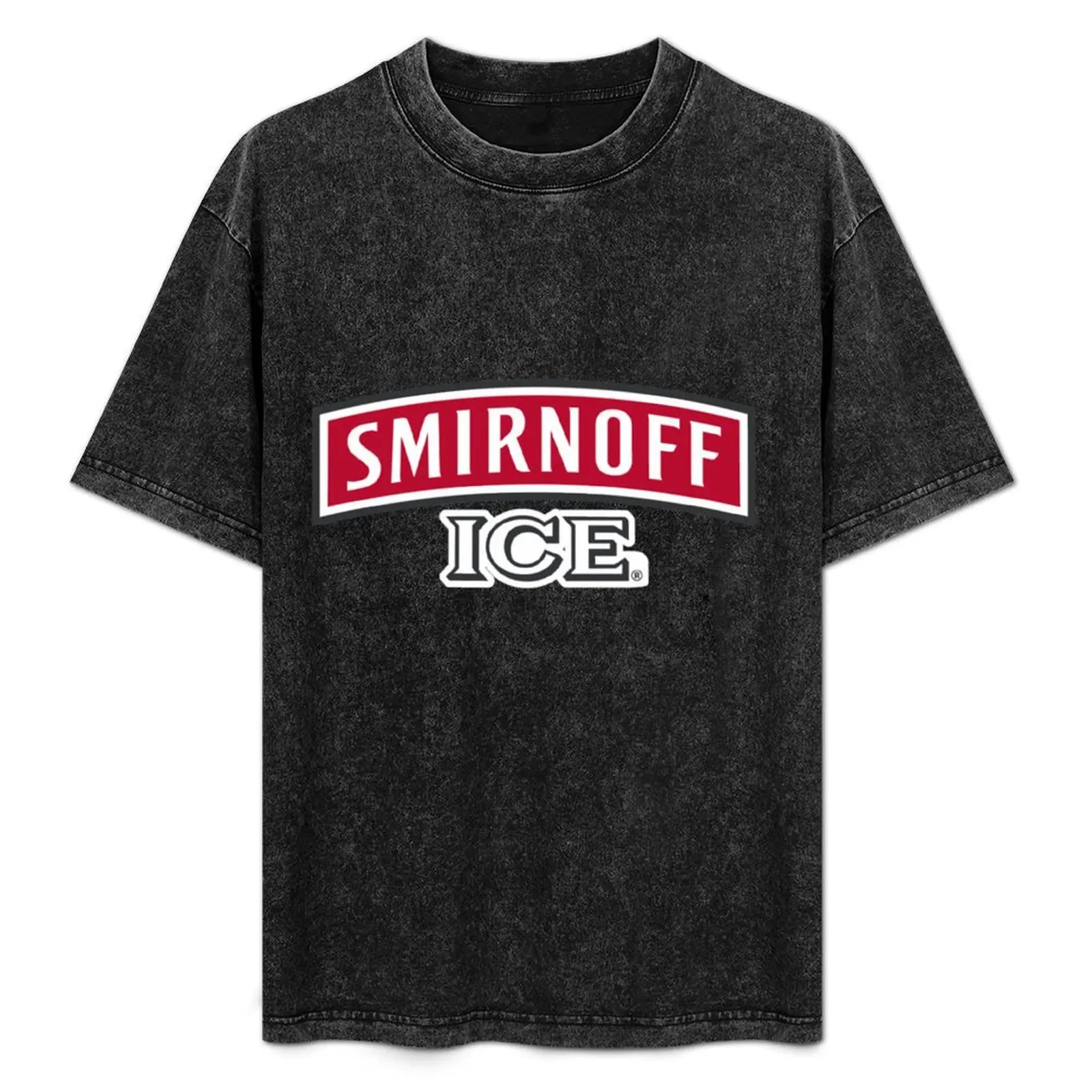 

Smirnoff Ice Logo T-Shirt T-shirts oversize basketball graphic tees plus size tops mens graphic t-shirts funny