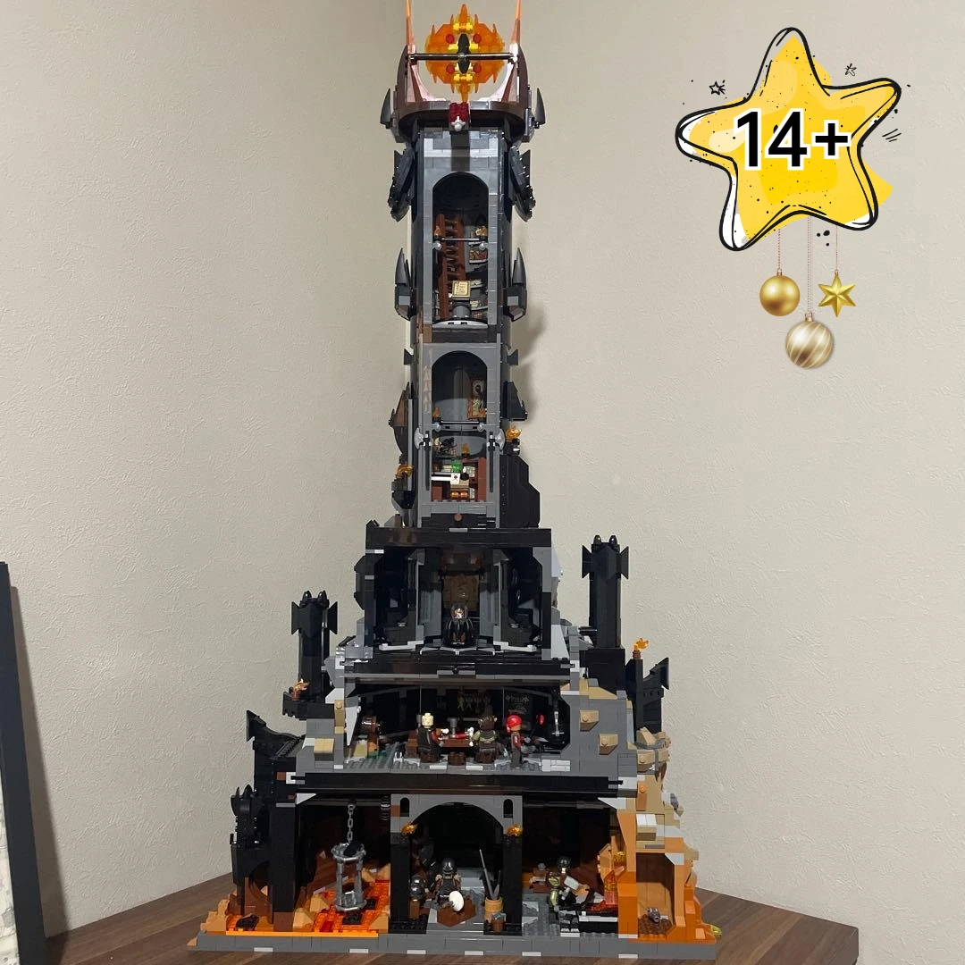 

Новый конструктор 10333 «Черная башня» (5471 деталь) – модель MOC для мальчиков и взрослых, подарок на День рождения и Рождество