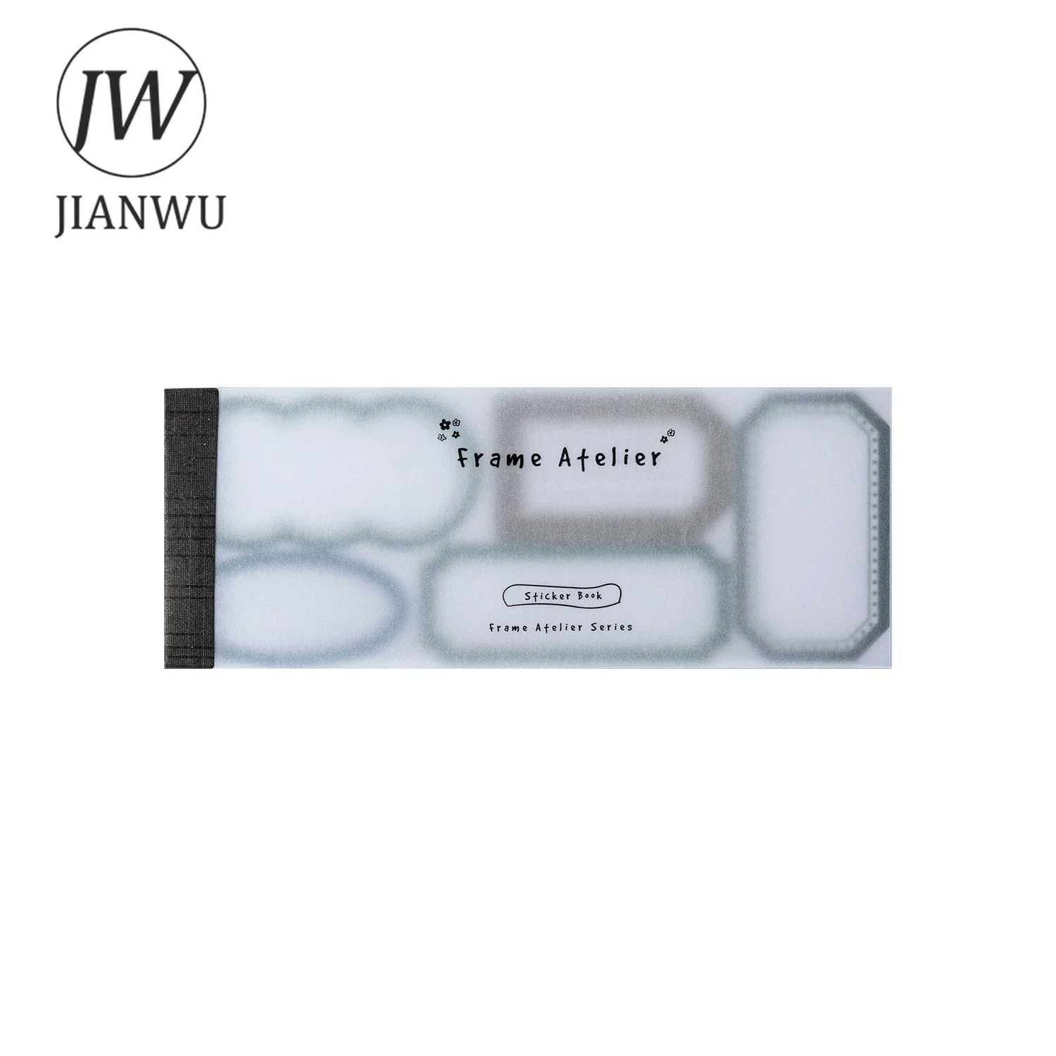 JIANWU Vintage Flower Border Label Landscape Material Collage Scrapbooking Sticker Book Creative DIY Journal Stationery view 6