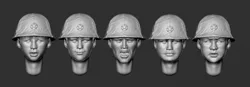 1/35 Scale Resin Hobby Model Kit Historical Military Miniature Soldier Head Diorama DIY Toy Unassembled Unpainted Free Shipping