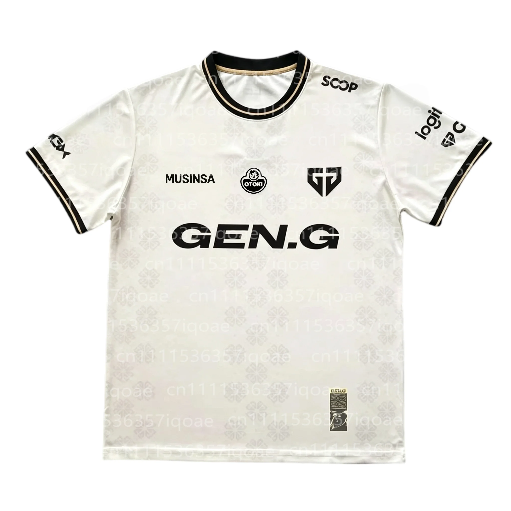 2026 LCK Gen.G Summer League Team Shirt - E-sports World Fan Team Uniform - 3D Round-neck Short Sleeve Customizable T Shirt