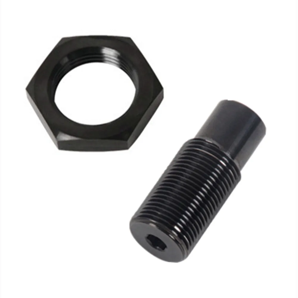 Oldbones Cafe Racer For BMW K1 K100RS K1100LT K100 Titanium Swing Arm Pivot Pin With Drive Shaft Nut Motorcycle Parts view 2