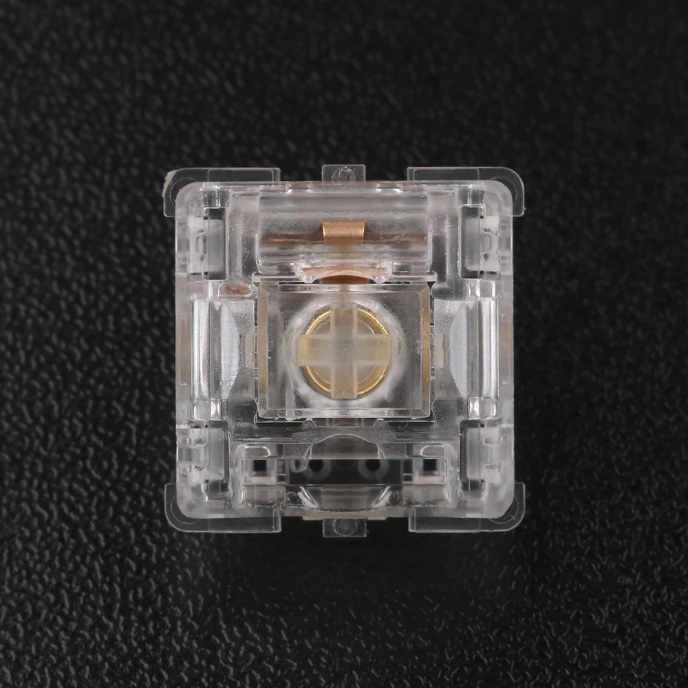 Everglide EG Aqua King V3 Water King Linear Switch 4pin 5pin RGB 55g 62g 67g mx switch for mechanical keyboard 50m clear body