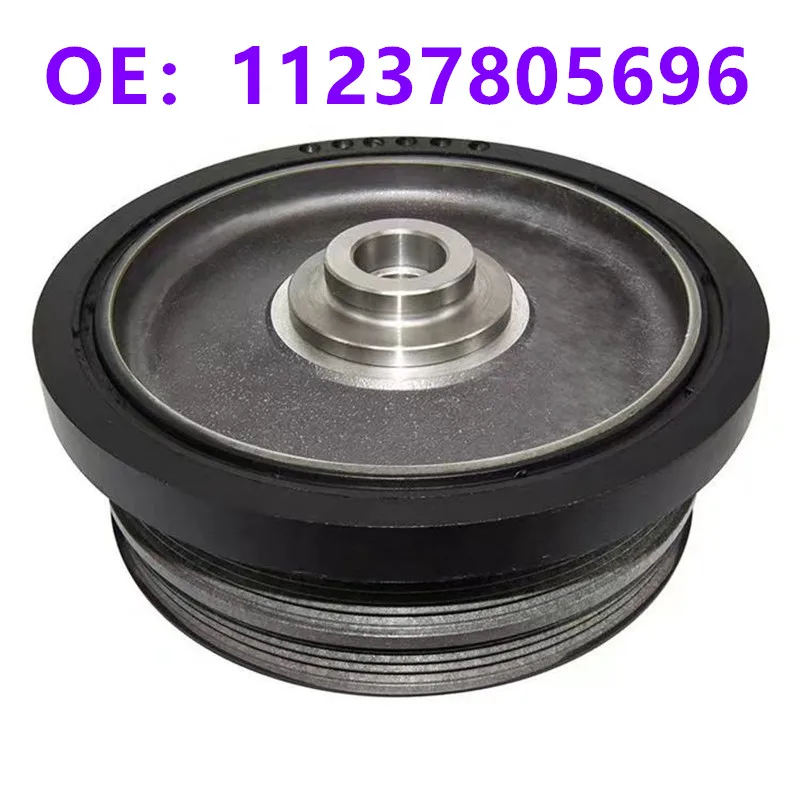 

11237805696 New Engine Tensioner Crankshaft Pulley for BMW X3 E91 E90 E87 E60 E46 Auto Parts