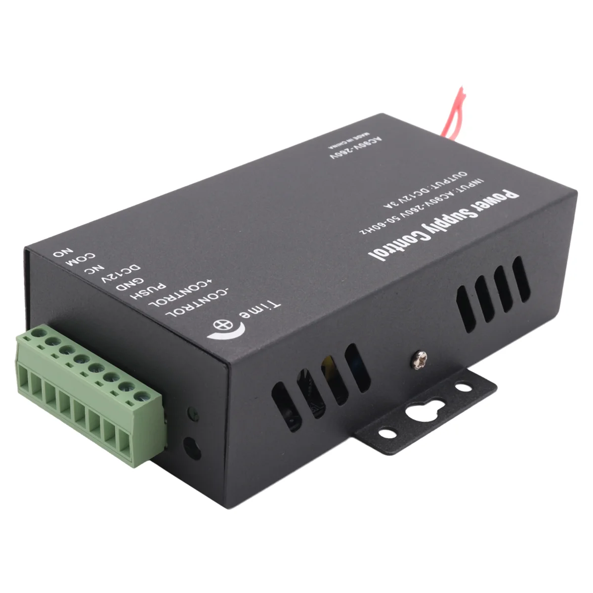 

ABNJ Access Control Power Supply Transformer Door System Adapter AC110-240V Covertor System Machine Black DC12V 3A