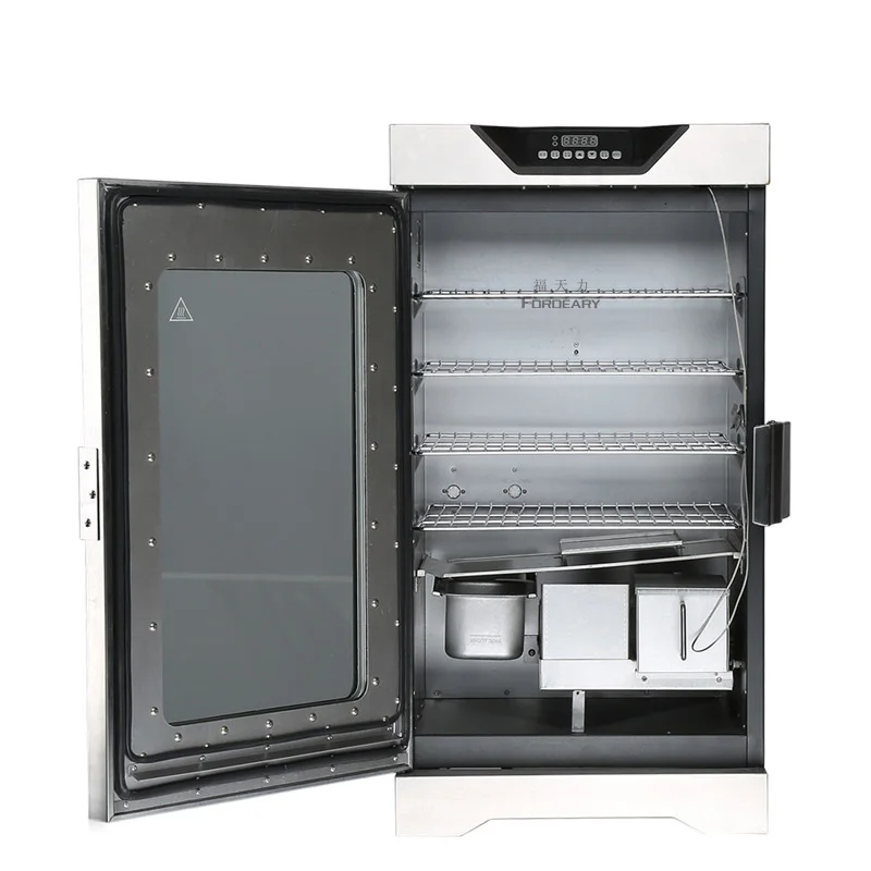 D1701 Electric Smokers Home Wood Chip Electric Smokers Barbecue Grills Outdoor Smokers (Texas Barbecue)