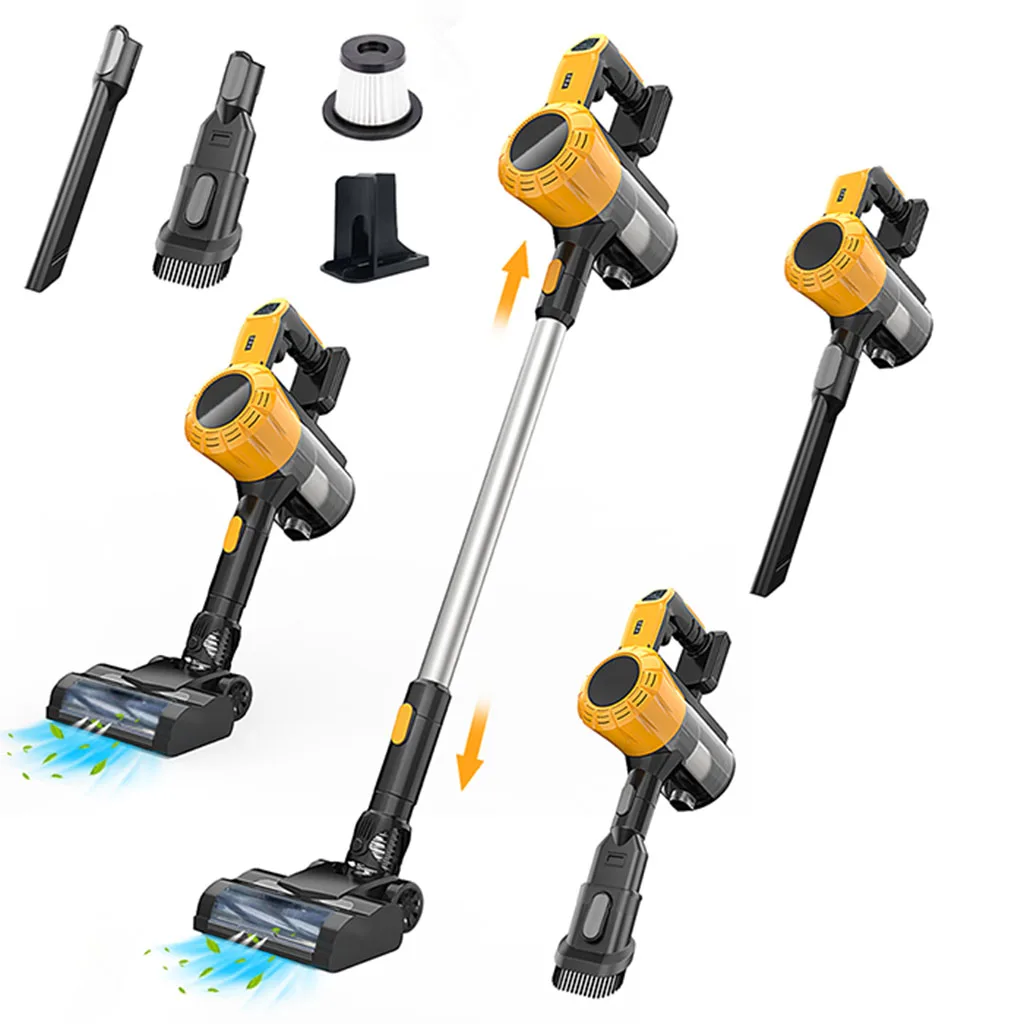 Cordless Vacuum Cleaner for DeWALT 20v/18v Battery 3 in 1 Lightweight Stick Vacuum with 2 Mode Powerful Suction