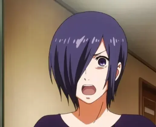 Anime Tokyo Ghoul Touka Kirishima przebranie na karnawał szkoła dziewczyna fioletowa peruka kobiety Halloween