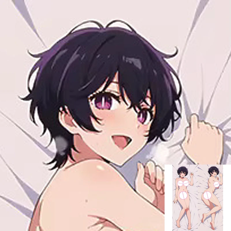

Anime Pillow Cover Dakimakura Abiko Samejima 2 Side Printed Hugging Body Pillowcase Cushion Cover Bedding