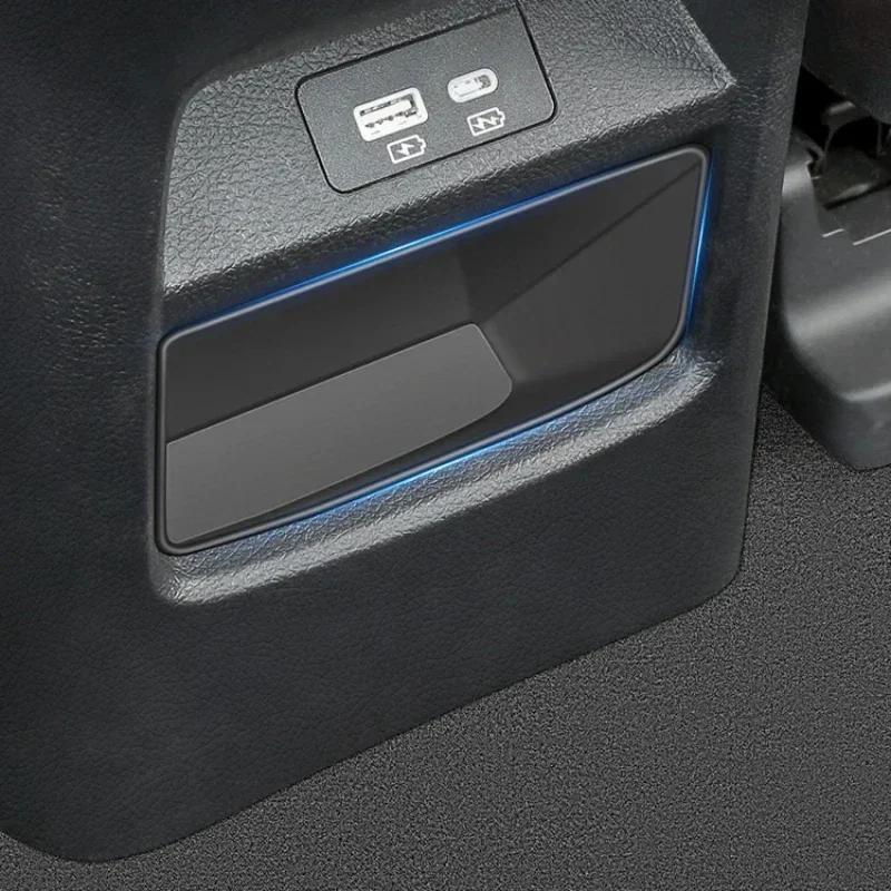 Für BYD Seal U Sealion 6 Song Plus DMi/EV 2020-2025 Auto-Mittelkonsole Rückenlehnen-Armlehnen-Aufbewahrungsbox Auto-Mülleimer Auto-Organizer Ac – Detail 3