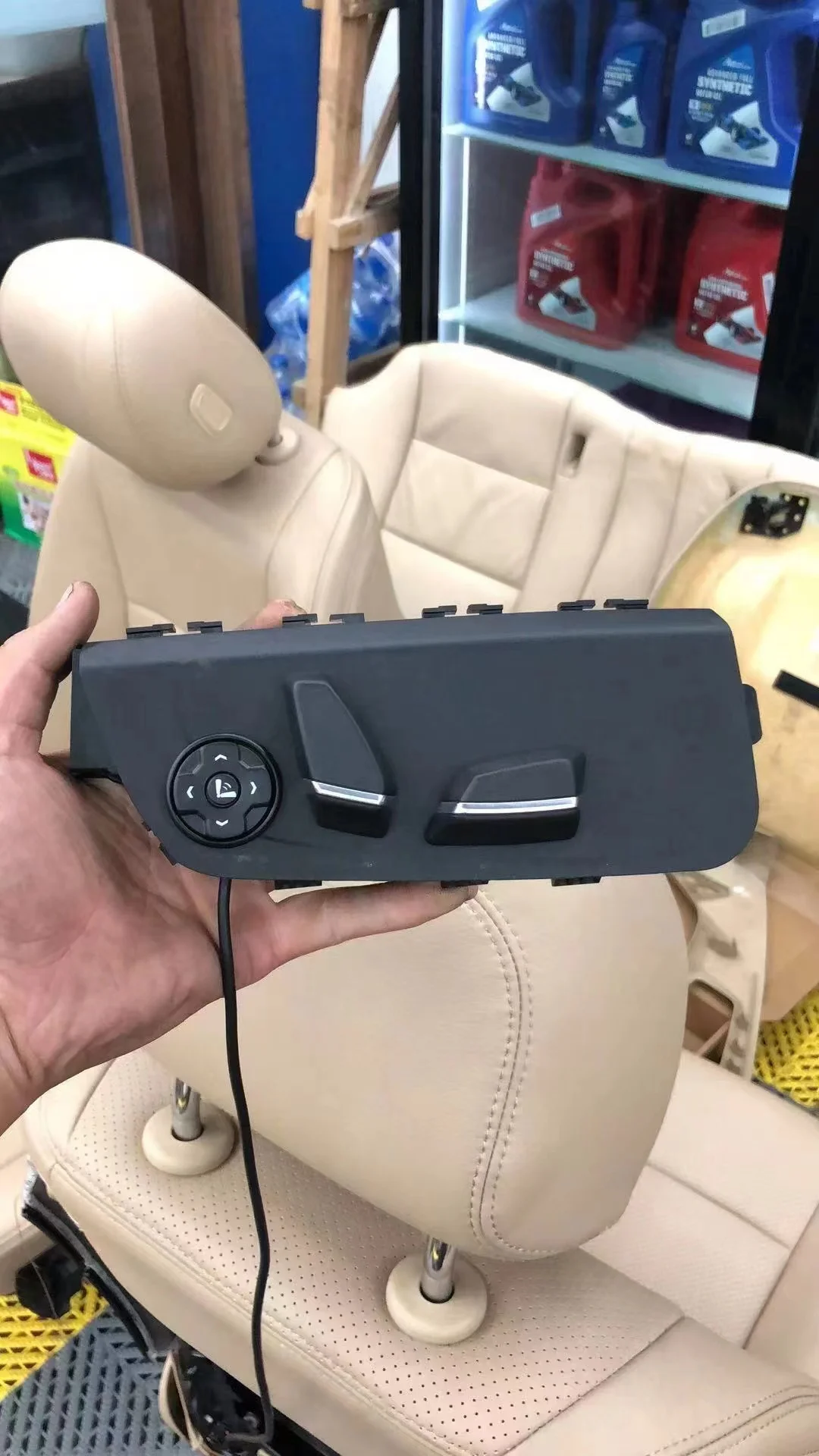 6 Point airbags Pneumatic Massage Waist Support car seat airbags air inflatable pressure bladder lumbar support system car massa