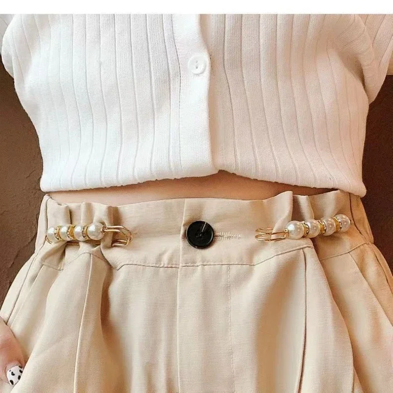 1Pcs Detachable Metal Pins Fastener Pants Pin Retractable Button Sewing-Free Buckles for Jeans Perfect Fit Reduce Waist