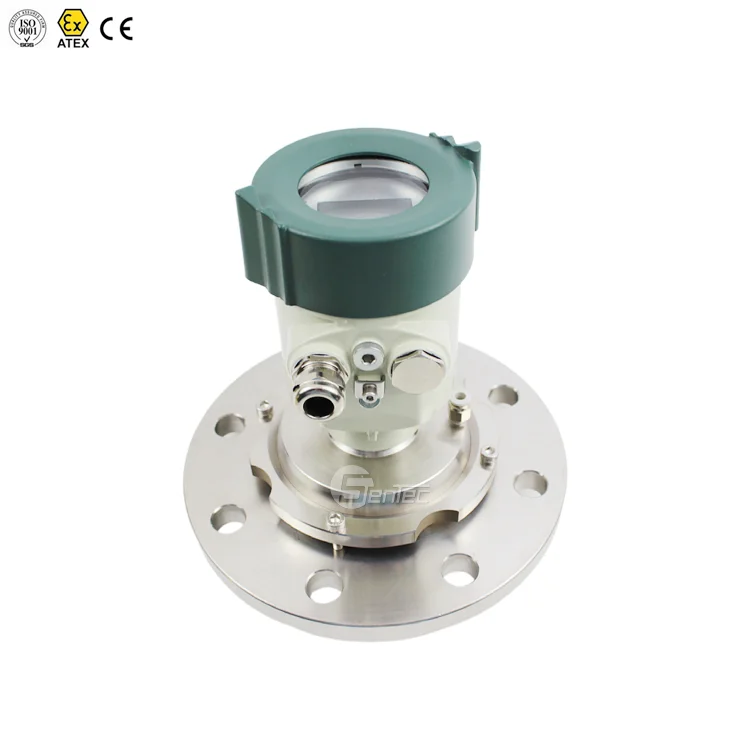 

80GHZ Radar Level Meter Level measuring Tank Liquid Water measurement device cement silo Sensor Transmitter