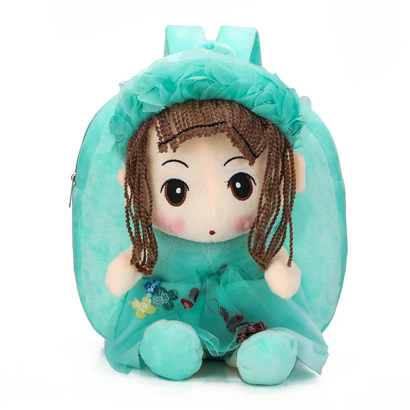 Cartoon Children Plush Backpack Mini Bag Baby Shoulder Girl Boy Doll Backpack