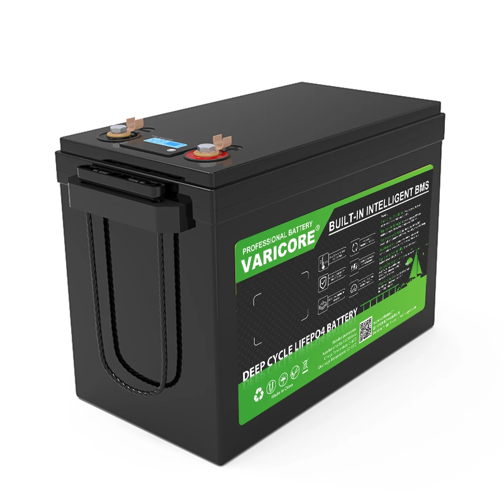 VariCore 48 فولت/58.4 فولت 50AH LiFePO4 بطارية 16 سلاسل ليثيوم فوسفات الحديد عالية الطاقة المولد الطاقة الشمسية عربة جولف يخت